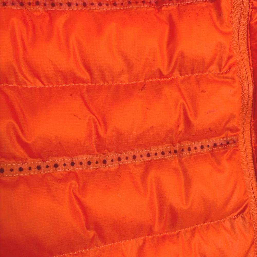 Nike Golf Aeroloft Vest Mens Medium Neon Orange Full Zip Puffer Preppy Running - Picture 2 of 11
